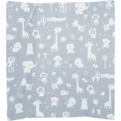 Alvi Cambiador 2 Lados Cuña Laminada Animales Del Zoo Azul Empolvado 68 X 60 Cm -Cuidado Infantil Tienda alvi cambiador 2 lados cuna laminada animales del zoo azul empolvado 68 x 60 cm a261866 2