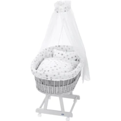 Alvi Cuna Conjunto Birth Gris Plata 777-9 Estrellas Gris Plata -Cuidado Infantil Tienda alvi cuna conjunto birth gris plata 777 9 estrellas gris plata a247427 2
