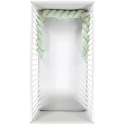 Alvi ® Protector Para Nido Trenza Special Fabric Quilt Turquesa -Cuidado Infantil Tienda alvi protector para nido trenza special fabric quilt turquesa a324948 4