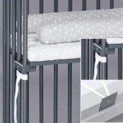 Babybay Armazón De Cuna Colecho Boxspring Gris -Cuidado Infantil Tienda babybay armazon de cuna colecho boxspring gris a212347 4