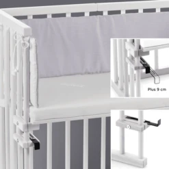 Babybay Capazo Midi Blanco Con Colchón Calssic Cotton Soft -Cuidado Infantil Tienda babybay capazo midi blanco con colchon calssic cotton soft a415126 3