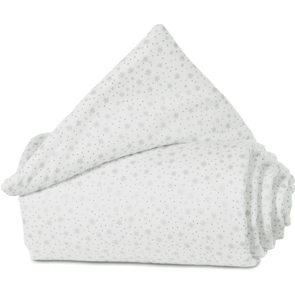 Babybay Protección De La Rejilla Orgánica Cotton Para Cerrar La Rejilla Todos Los Modelos, Estrellas Blancas De Purpurina Menta 5 Babybay Protección De La Rejilla Orgánica Cotton Para Cerrar La Rejilla Todos Los Modelos, Estrellas Blancas De Purpurina Menta - Image 3