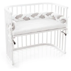 Babybay ® Protector Para Nido Trenza Aqua -Cuidado Infantil Tienda babybay protector para nido trenza aqua a288042 3