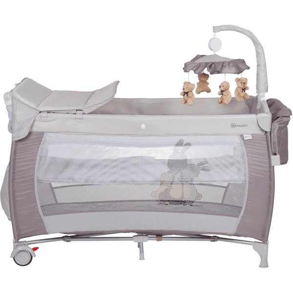 BabyGO Cuna De Viaje Sleeper Delux - Beige 5 BabyGO Cuna De Viaje Sleeper Delux - Beige - Image 3