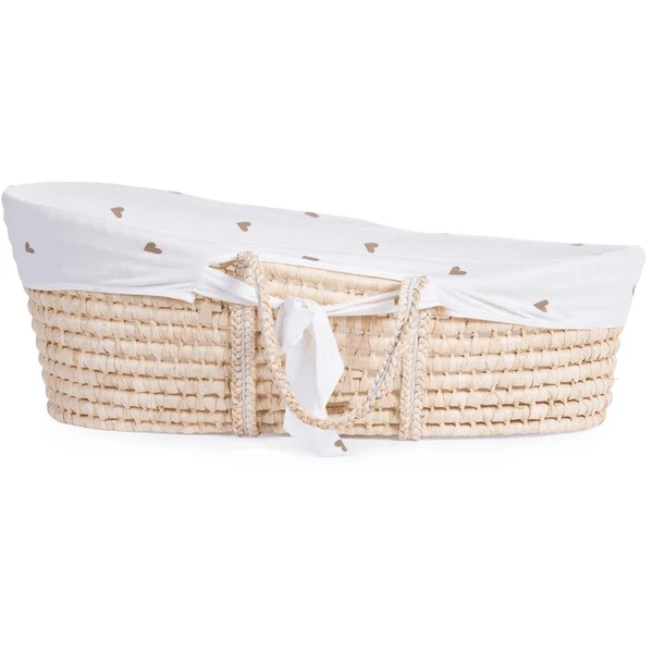 Childhome CHILD HOME Cesta De Mosaico De Hoja De Maíz Incl. Colchón Y Funda Heart 3 Childhome CHILD HOME Cesta De Mosaico De Hoja De Maíz Incl. Colchón Y Funda Heart