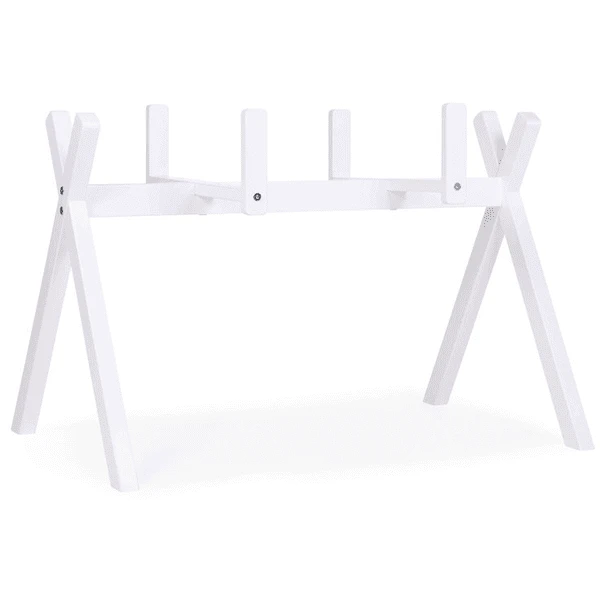 Childhome CHILD HOME Soporte Tipi Para Moisés + Gimnasio Para Bebés Blanco 3 Childhome CHILD HOME Soporte Tipi Para Moisés + Gimnasio Para Bebés Blanco