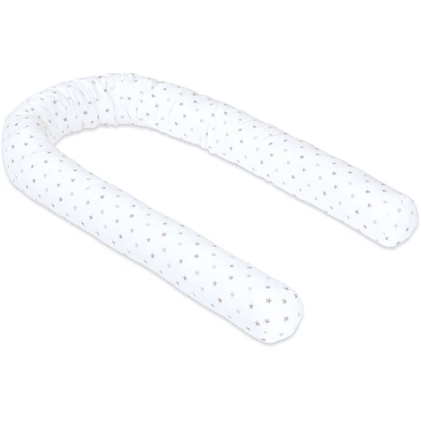 Dreamgood Protector Para Nido Off-white Stars Mix Caramelo/platino 3 Dreamgood Protector Para Nido Off-white Stars Mix Caramelo/platino