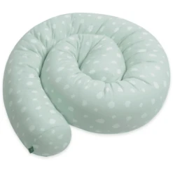 Emma & Noah Bed Snake Dots Mint