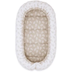 Emma & Noah Cuddle Nest Floral Sand -Cuidado Infantil Tienda emma amp noah cuddle nest floral sand a347311 3