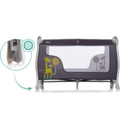 Fillikid Cuna De Viaje ALU Mailand Gris -Cuidado Infantil Tienda fillikid cuna de viaje alu mailand gris a268820 4