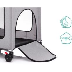 Fillikid Cuna De Viaje Madrid Melange Grey -Cuidado Infantil Tienda fillikid cuna de viaje madrid melange grey a291214 4