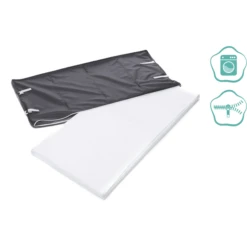 Fillikid Cuna De Viaje Paris Con Colchón Confort Gris Claro Melange -Cuidado Infantil Tienda fillikid cuna de viaje paris con colchon confort gris claro melange a299314 4