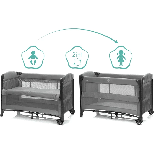 Fillikid Cuna De Viaje Zurich Gris 4 Fillikid Cuna De Viaje Zurich Gris - Image 2