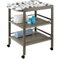 Geuther Carrito Estantería Cambiador Clarissa Gris Oscuro -Cuidado Infantil Tienda geuther carrito estanteria cambiador clarissa gris oscuro a115559 1