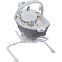 Graco ® Columpio De Bebé Duet Sway Patchwork