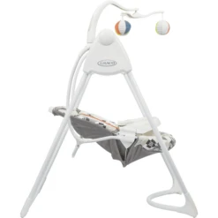 Graco Columpio Lovin Hug Patchwork Grey -Cuidado Infantil Tienda graco columpio lovin hug patchwork grey a376762 4