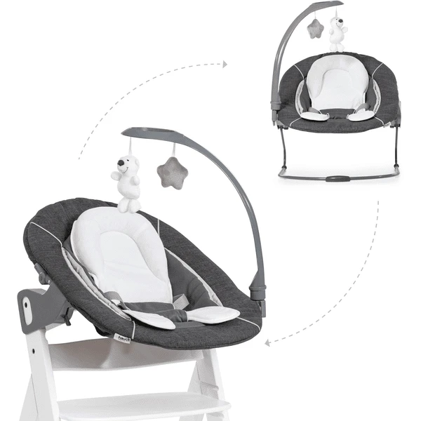 Hauck Accesorio De Hamaca Bouncer Deluxe Melange Grey 3 Hauck Accesorio De Hamaca Bouncer Deluxe Melange Grey
