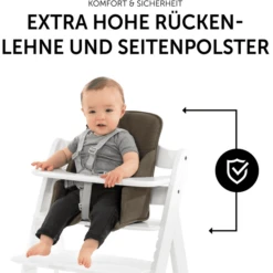 Hauck Cojín Para Trona Alpha Cosy Select Waffle Piqué Olive -Cuidado Infantil Tienda hauck cojin para trona alpha cosy select waffle pique olive a371645 4