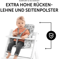 Hauck Funda De Trona Alpha Cosy Select Nordic Gris -Cuidado Infantil Tienda hauck funda de trona alpha cosy select nordic gris a371647 4