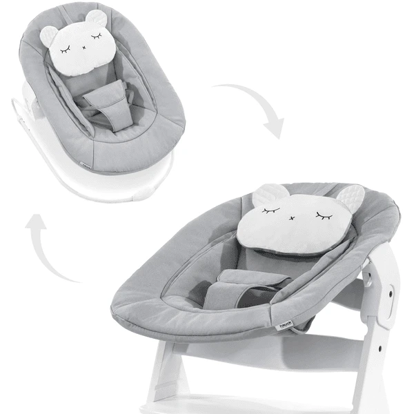 Hauck Hamaca Para Trona Alpha Bouncer 2en1 Pastel Bear Light Grey 3 Hauck Hamaca Para Trona Alpha Bouncer 2en1 Pastel Bear Light Grey