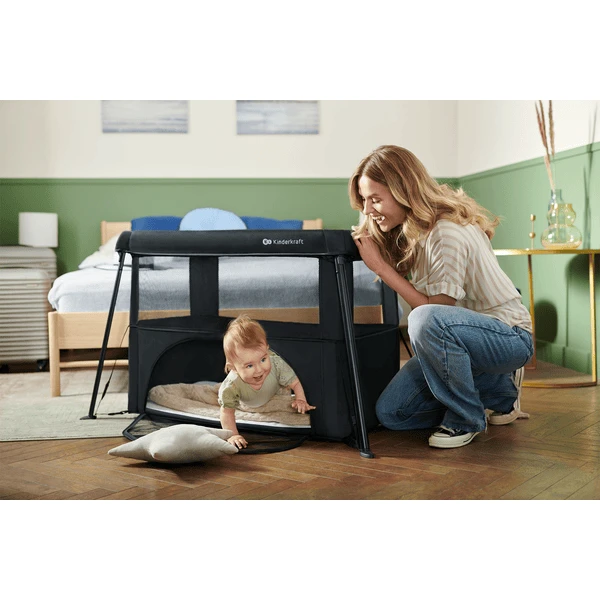 Kinderkraft Cuna De Viaje CAMI Gris 4 Kinderkraft Cuna De Viaje CAMI Gris - Image 2