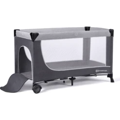 Kinderkraft Cuna De Viaje LEODY Gris -Cuidado Infantil Tienda kinderkraft cuna de viaje leody gris a384829 4