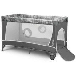 Lionelo Cuna De Viaje Flower Grey Scandi -Cuidado Infantil Tienda lionelo cuna de viaje flower grey scandi a308756 3