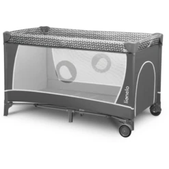 Lionelo Cuna De Viaje Flower Grey Scandi -Cuidado Infantil Tienda lionelo cuna de viaje flower grey scandi a308756 4