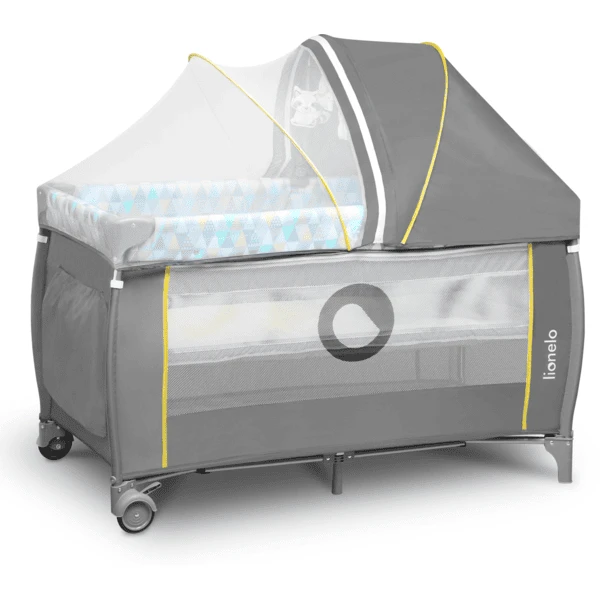 Lionelo Cuna De Viaje Sven Plus Yellow Scandi 4 Lionelo Cuna De Viaje Sven Plus Yellow Scandi - Image 2