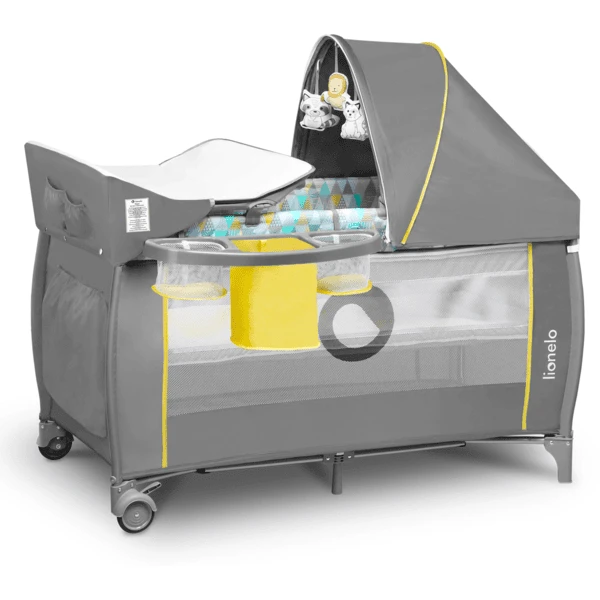 Lionelo Cuna De Viaje Sven Plus Yellow Scandi 3 Lionelo Cuna De Viaje Sven Plus Yellow Scandi