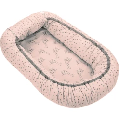 ODENWÄLDER BabyNest Reversible Jirafa Feliz Powder Love -Cuidado Infantil Tienda odenwaelder babynest reversible jirafa feliz powder love a415530 3
