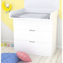 Polini Cambiador Infantil Para IKEA Malm Hemnes Y Nordli Blanco -Cuidado Infantil Tienda polini cambiador infantil para ikea malm hemnes y nordli blanco a375762 3