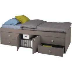 Los más vendidos -Cuidado Infantil Tienda polini kids cama nido juvenil simple 3100 gris a261484 1