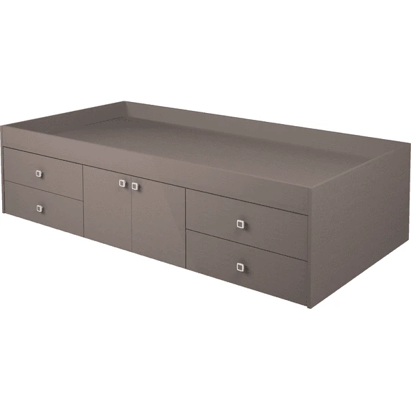 Polini Kids Cama Nido Juvenil Simple 3100 Gris 3 Polini Kids Cama Nido Juvenil Simple 3100 Gris