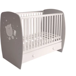 Polini Kids Cuna French 710 Teddy Gris-blanco -Cuidado Infantil Tienda polini kids cuna french 710 teddy gris blanco a273782 2