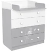 Polini Kids Mueble Cambiador French Amis 1580 Blanco-gris -Cuidado Infantil Tienda polini kids mueble cambiador french amis 1580 blanco gris a272382