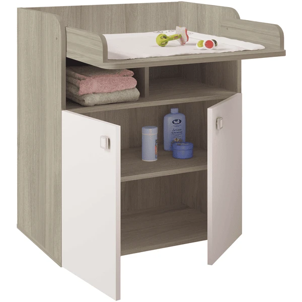 Polini Kids Mueble Cambiador Simple 1270 Olmo Blanco 4 Polini Kids Mueble Cambiador Simple 1270 Olmo Blanco - Image 2