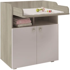 Polini Kids Mueble Cambiador Simple 1270 Olmo Blanco
