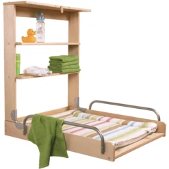 Roba Cambiador De Pared Niño De La Selva, Natural 79,5 X 63 X 76,5/19 Cm -Cuidado Infantil Tienda roba cambiador de pared nino de la selva natural 79 5 x 63 x 76 5 19 cm a064118 2