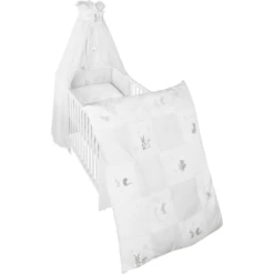 Roba Combi-Set De Cuna Blanco Zorro & Conejo 9 Roba Combi-Set De Cuna Blanco Zorro & Conejo -Cuidado Infantil Tienda roba combi set de cuna blanco zorro conejo a173618 2