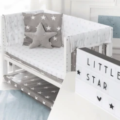 Roba Cuna Little Stars 3 En 1 Blanco 11 Roba Cuna Little Stars 3 En 1 Blanco -Cuidado Infantil Tienda roba cuna little stars 3 en 1 blanco a303907 4