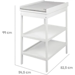 Roba Estante Cambiador Incl. Cambiador De Seguridad Style Blanco -Cuidado Infantil Tienda roba estante cambiador incl cambiador de seguridad style blanco a292180 2