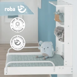 Roba Estantería Cambiante De Pared Con Cambiador Incluido Style Frosty Green Stars -Cuidado Infantil Tienda roba estanteria cambiante de pared con cambiador incluido style frosty green stars a315540 2