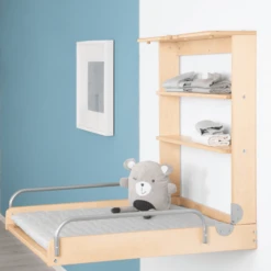 Roba Estantería Cambiante De Pared Incl. Cambiador Style Estrellas Gris Plata -Cuidado Infantil Tienda roba estanteria cambiante de pared incl cambiador style estrellas gris plata a315578 2