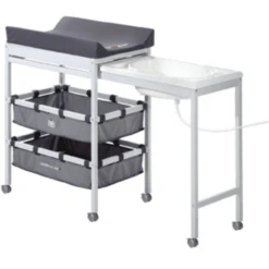 Roba Estrella De Rock Baño De Bebé Y Juego De Cambio De Pañales, Gris -Cuidado Infantil Tienda roba estrella de rock bano de bebe y juego de cambio de panales gris a172931 3