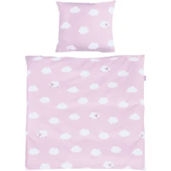 Roba Juego Cuna Mecedora Blanco Pequeño Rosa -Cuidado Infantil Tienda roba juego cuna mecedora blanco pequeno rosa a245750 3