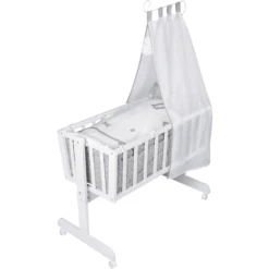 Roba Set Completo Cuna Mecedora Miffy -Cuidado Infantil Tienda roba set completo cuna mecedora miffy a271907 3