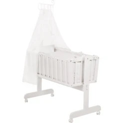 Roba Set Cuna Mecedora Blanco Zorro & Conejo