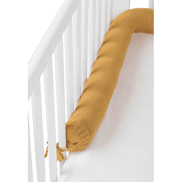 Sterntaler Protector De Cuna Punto Ecológico Amarillo 4 Sterntaler Protector De Cuna Punto Ecológico Amarillo - Image 2