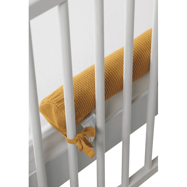 Sterntaler Protector De Cuna Punto Ecológico Amarillo 6 Sterntaler Protector De Cuna Punto Ecológico Amarillo - Image 4